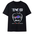 Buffalo Bills X Teacher Teach Love Inspire T-Shirt 2026 Buffalo Bills Merch Football Fan Gifts