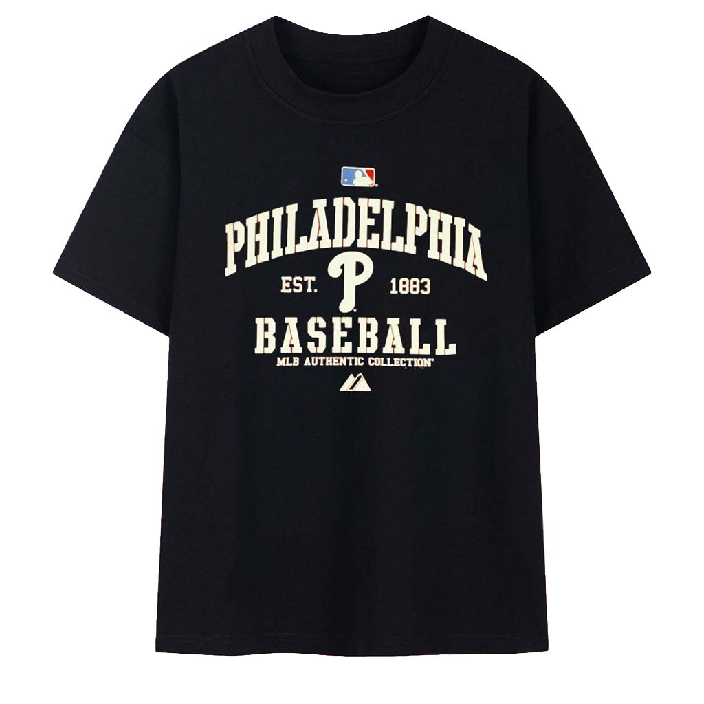Philadelphia Baseball Est 1883 T-Shirt Philadelphia Phillies Merch Best Gift For Fans