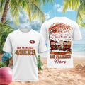 San Francisco 49ers Peanuts Fall Season T-Shirt 49ers Merch Autumn Gift For Football Fans