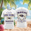 Baltimore Ravens God First Family Second Faith Football Shirt Baltimore Ravens Merch Fan Gifts