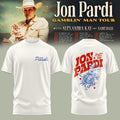 Jon Pardi Gamblin_ Man Tour 2026 T-Shirt Jon Pardi Concert Merch Present For Country Fans