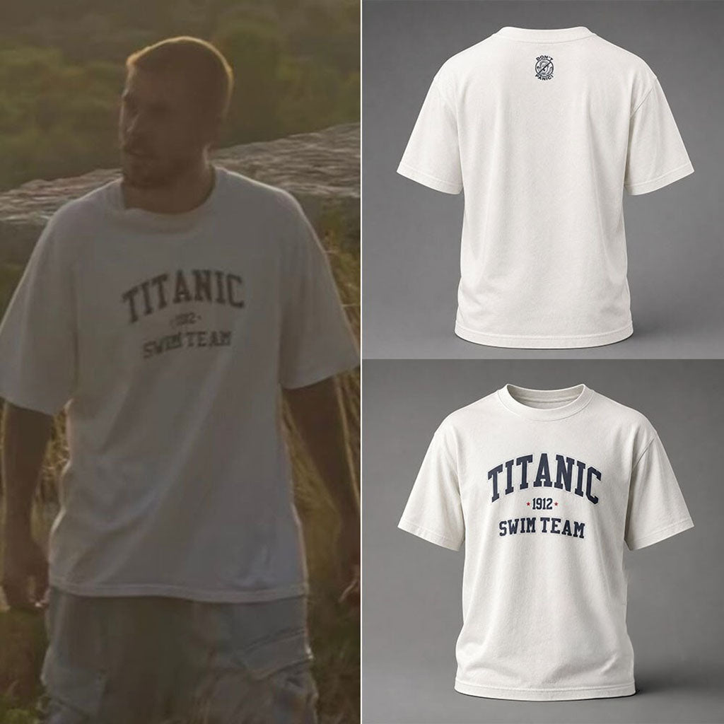 Justin Bieber In Greece Titanic Swim Team 1912 Shirt Justin Bieber Merch Present For Brother
