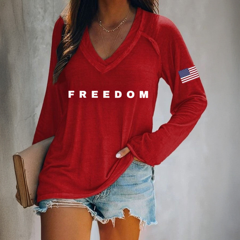Freedom Shirt Charlie Kirk Turning Point USA Clothing Charlie Kirk Merch Gifts For Trump Lovers - Merchluma
