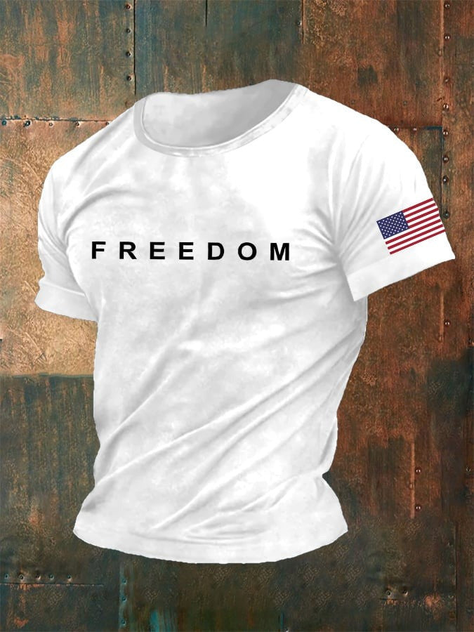 Freedom Shirt Charlie Kirk Turning Point USA Clothing Charlie Kirk Merch Gifts For Trump Lovers - Merchluma
