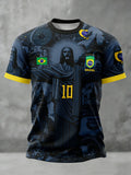 Brazil World Cup 2026 Merch Christ The Redeemer T-Shirt Gift For Brazil Soccer Supporters