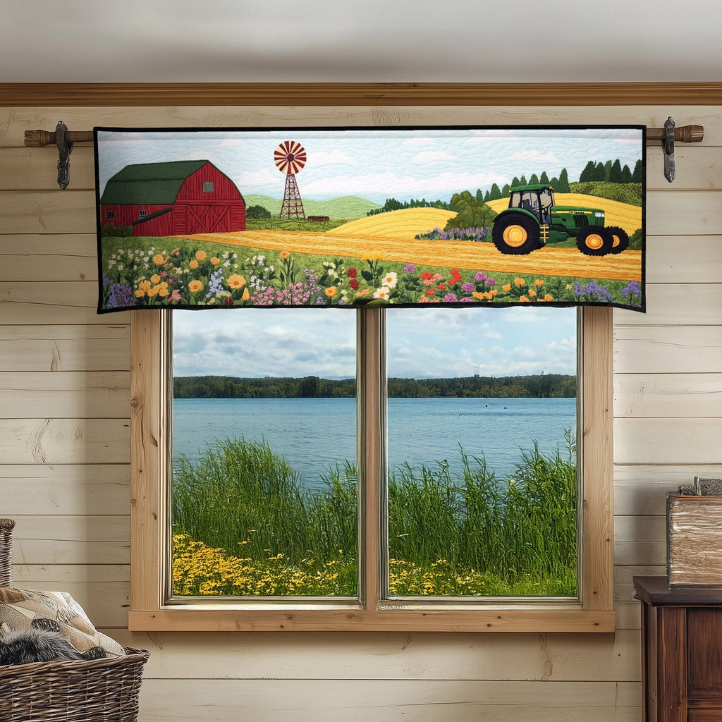 Summer Farm Vibes Quilted Valance NCU0PT6046